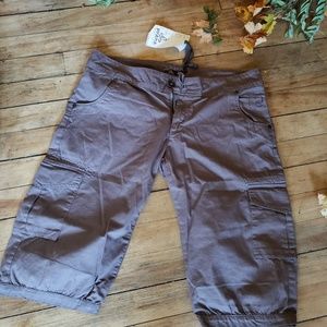 Size 10 Prana cargo shorts brown